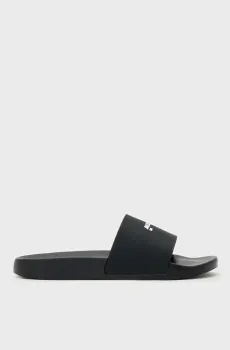 Мужские черные слайдеры DATE Черный 41 AllSaints M001FE