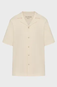 Мужская бежевая рубашка Бежевый S Guess M6GP10.K3079;G1H6