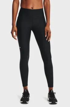 Женские черные тайтсы HG Armour HiRise Leg Черный XS Under Armour 1365336-001