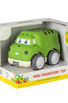 Игрушка Baby Team Мини-транспорт Машинка, от 6 месяцев, зеленая (8604)