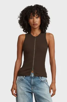 Женский темно-коричневый топ 2-way Коричневый M G-Star RAW D28735,D107