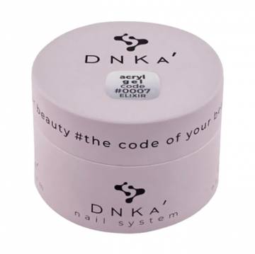 Акрил-гель для ногтей DNKa Acryl Gel 0007 Elixir, 30 мл (банка) Акрил-гель для ногтей DNKa Acryl Gel 0007 Elixir, 30 мл (банка)