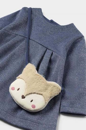 Детское платье с сумочкой Mayoral mini расклешённое 2915