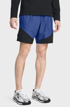Мужские синие шорты UA Peak Woven Hybrid Short Синий M Under Armour 1383348-432