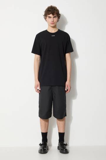Хлопковая футболка Maharishi Micro Maharishi мужская цвет чёрный однотонная 1307.BLACK Хлопковая футболка Maharishi Micro Maharishi мужская цвет чёрный однотонная 1307.BLACK