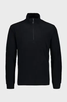 Мужская черная спортивная кофта MAN FLEECE SWEAT Черный 56 CMP 3G28037N-U901