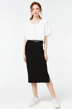 Женская черная юбка Черный 36 Lacoste JF230101S