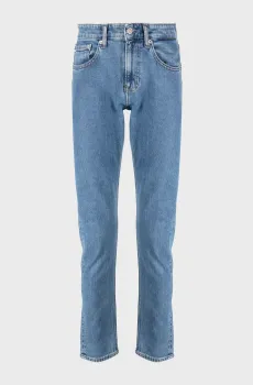 Мужские голубые джинсы SLIM TAPER Синий 28-32 Calvin Klein Jeans J30J323383