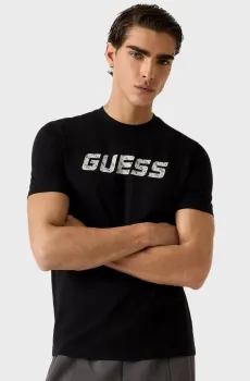 Мужская черная футболка Черный S Guess Z6RI15.I3Z14;JBLK