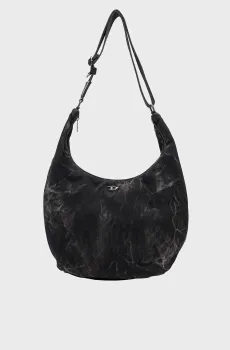 Мужская черная джинсовая сумка RAVE HOBO X Черный ONESIZE Diesel X10414 P4485