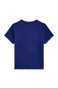 Детская хлопковая футболка Polo Ralph Lauren