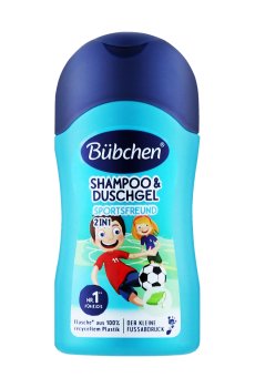 Детский шампунь-гель для душа Bubchen Юный спортсмен, 50 мл