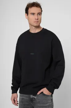 Мужской черный свитшот Черный XL HUGO 50549141;001