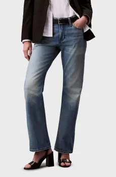 Женские голубые джинсы RELAXED BOOTCUT Голубой 24 Calvin Klein Jeans LV047B957G