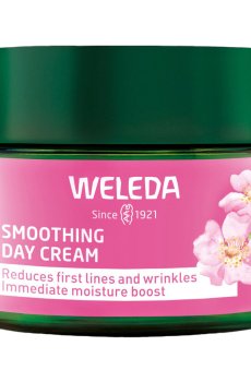 Разглаживающий дневной крем для лица Weleda Smoothing Day Cream с дикой розой и белым чаем, 40 мл