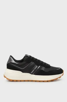 Женские черные кроссовки CLEATED RUNNER Черный 39 Tommy Jeans EN0EN02861