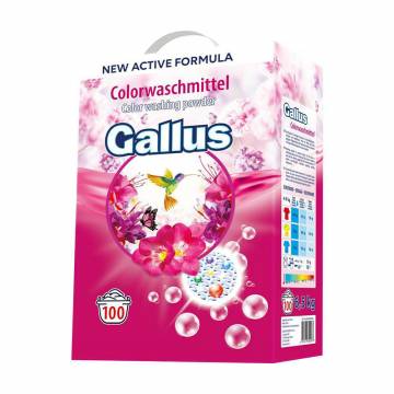 Стиральный порошок Gallus Color для цветного белья, 100 стирок, 6.5 кг Стиральный порошок Gallus Color для цветного белья, 100 стирок, 6.5 кг