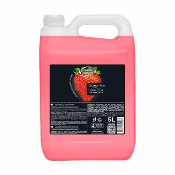 Жидкое мыло ENERGY of Vitamins Клубника, 5 л Жидкое мыло ENERGY of Vitamins Клубника, 5 л