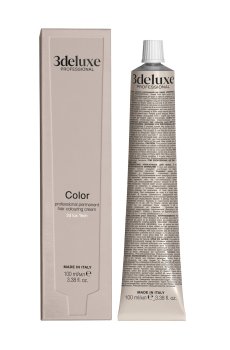 Перманентная крем-краска для волос 3DeLuXe Tech Hair Colouring Cream 6.66 Dark Intense Red Blonde, 100 мл