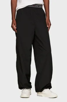 Женские черные брюки TJW BAGGY TAPING TRACKPANT EXT Черный S Tommy Jeans DW0DW17316