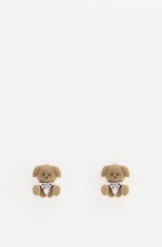 Reserved - EARRINGS - бежевий - 069KT-08X