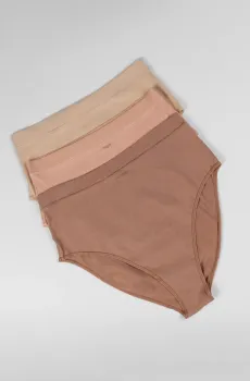 Женские трусики (3 шт) Разноцветный M brabrabra SLZ24602101(3)