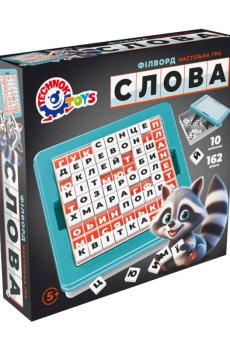 Настольная игра TechnoK Слова, от 5 лет, 172 детали (2963)