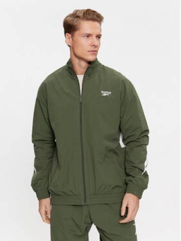 Reebok Демісезонна куртка Classics Vector IL4555 Зелений Regular Fit Reebok Демісезонна куртка Classics Vector IL4555 Зелений Regular Fit