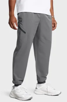 Мужские серые спортивные брюки UA Unstoppable Woven Jogger Серый XXL Under Armour 1388823-025