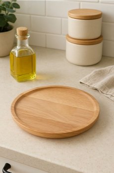 Таця сервірувальна - бежевий