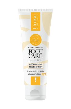 Уценка! Парафиновый крем для ног Lirene Foot Care Paraffin Ointment с витаминами А и Е, 75 мл