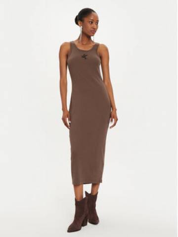 One Teaspoon Літня сукня 26229C Коричневий Slim Fit One Teaspoon Літня сукня 26229C Коричневий Slim Fit