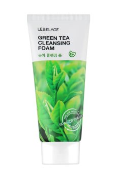 Пенка для умывания Lebelage Green Tea Cleansing Foam с зеленым чаем, 100 мл