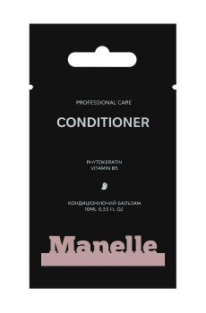 Бессульфатный кондиционер для волос Manelle Рrofessional Care Phytokeratin Vitamin B5 Conditioner, 10 мл (пробник)