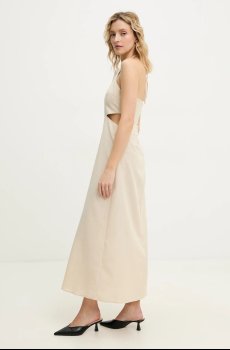 Платье с примесью шелка Answear.LAB