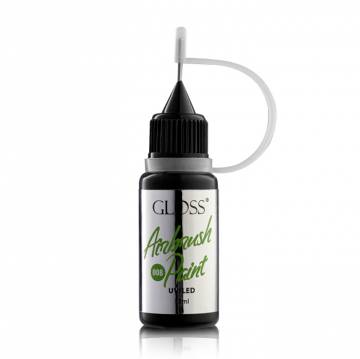 Краска для аэрографа Gloss Airbrush Paint UV/LED 008, 12 мл Краска для аэрографа Gloss Airbrush Paint UV/LED 008, 12 мл
