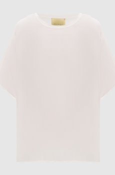 Белая блуза Gila из шелка