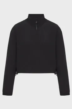 Женская черная ветровка Черный S Calvin Klein LVGWS5O502