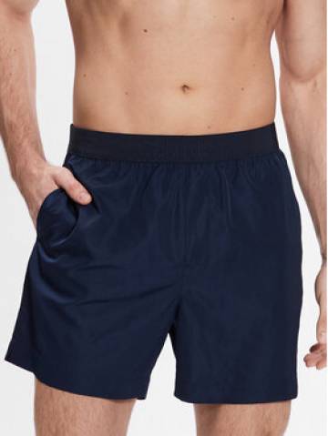 Calvin Klein Swimwear Шорти для плавання Medium Waistband KM0KM00862 Cиній Regular Fit Calvin Klein Swimwear Шорти для плавання Medium Waistband KM0KM00862 Cиній Regular Fit
