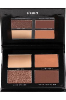 Палетка теней для век BPerfect Cosmetics Simplif-EYE Bronze Edit Shadow Quad, 12 г