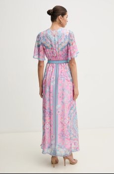 Платье с примесью шелка Hale BOB Jaliyah