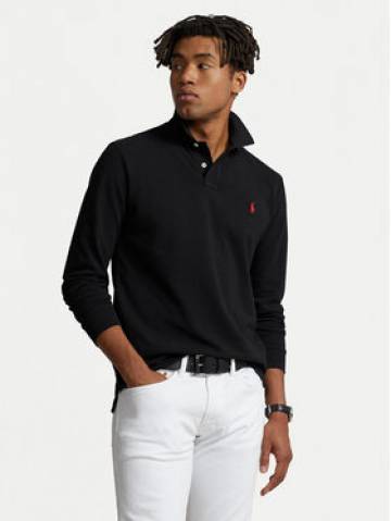 Polo Ralph Lauren Поло 710680790045 Чорний Custom Slim Fit Polo Ralph Lauren Поло 710680790045 Чорний Custom Slim Fit