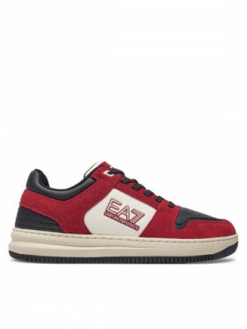 EA7 Emporio Armani Снікерcи X8X195 XK409 U269 Бордовий EA7 Emporio Armani Снікерcи X8X195 XK409 U269 Бордовий