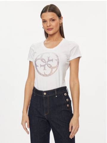 Guess Футболка Logo W4GI29 J1314 Білий Slim Fit Guess Футболка Logo W4GI29 J1314 Білий Slim Fit