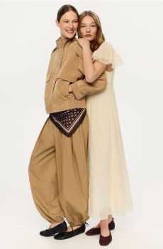 Reserved - Плетені балетки - чорний - 328ID-99X