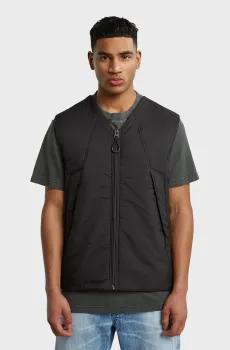 Мужской черный жилет Cloud Черный M G-Star RAW D26874,E059