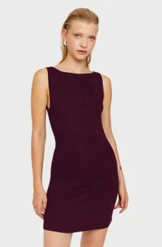 Женское бордовое платье Бордовый XS Tally Weijl SDRVIELIANA