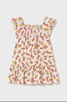 Хлопковое детское платье Mayoral