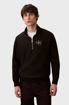 Мужская черная спортивная кофта PREMIUM TERRY Черный L Calvin Klein Jeans LV04RD236G