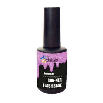 База для гель-лака Nails Molekula Professional Base Flash, Secret Kiss, 12 мл База для гель-лака Nails Molekula Professional Base Flash, Secret Kiss, 12 мл
